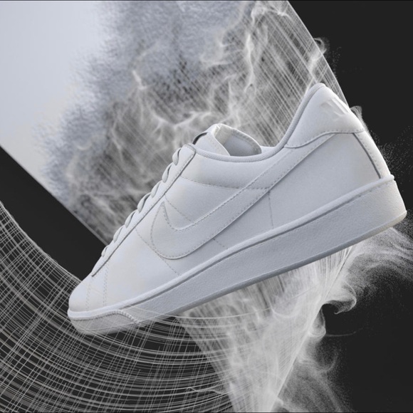 🎄 SANTA’S DEAL 🎄 Nike Tennis Classic Leather White Women's AUTHENTIC Size 9.5 - Picture 3 of 8